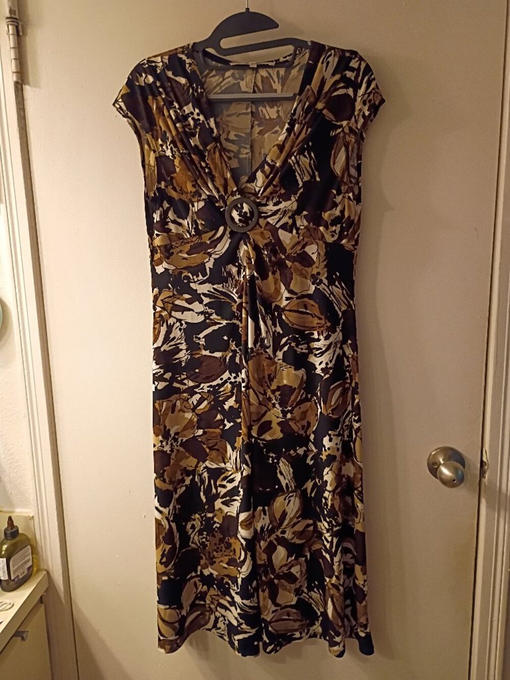 Evan-Picone Women's Floral Print Maxi Dress Size 12